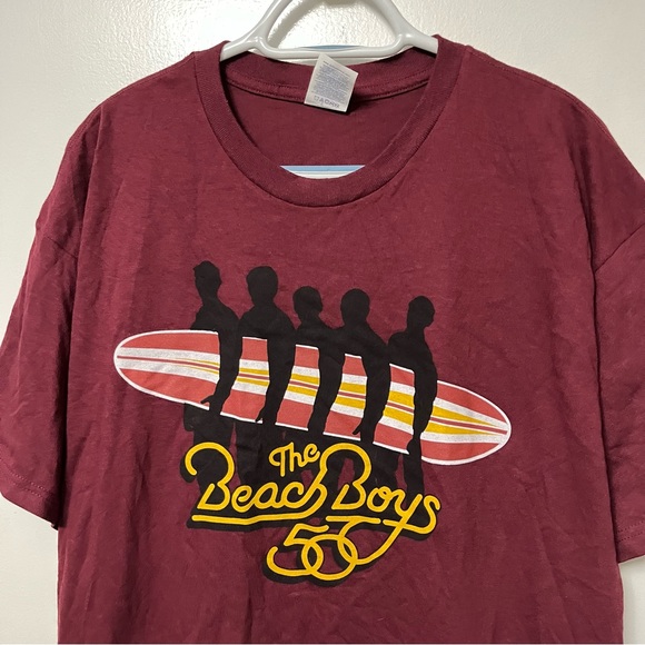 THE BEACH BOYS BAND TEE 50th ANNIVERSARY TOUR MERCH T SHIRT SURFIN USA MENS XL - Picture 2 of 5